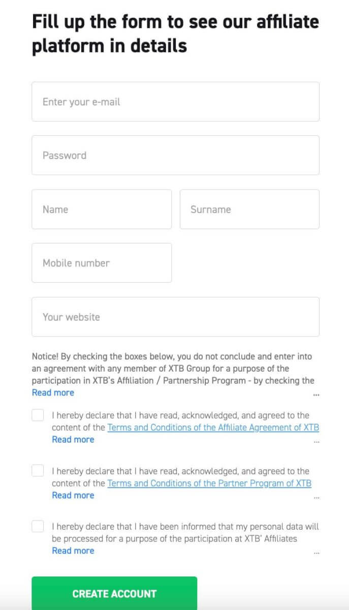 How to join Affiliate Program and become a Partner on XTB How to join Affiliate Program and become a Partner on XTB