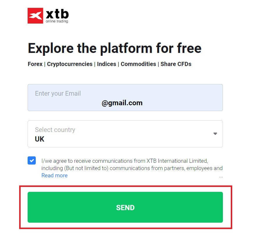 How to Open a Demo Account on XTB