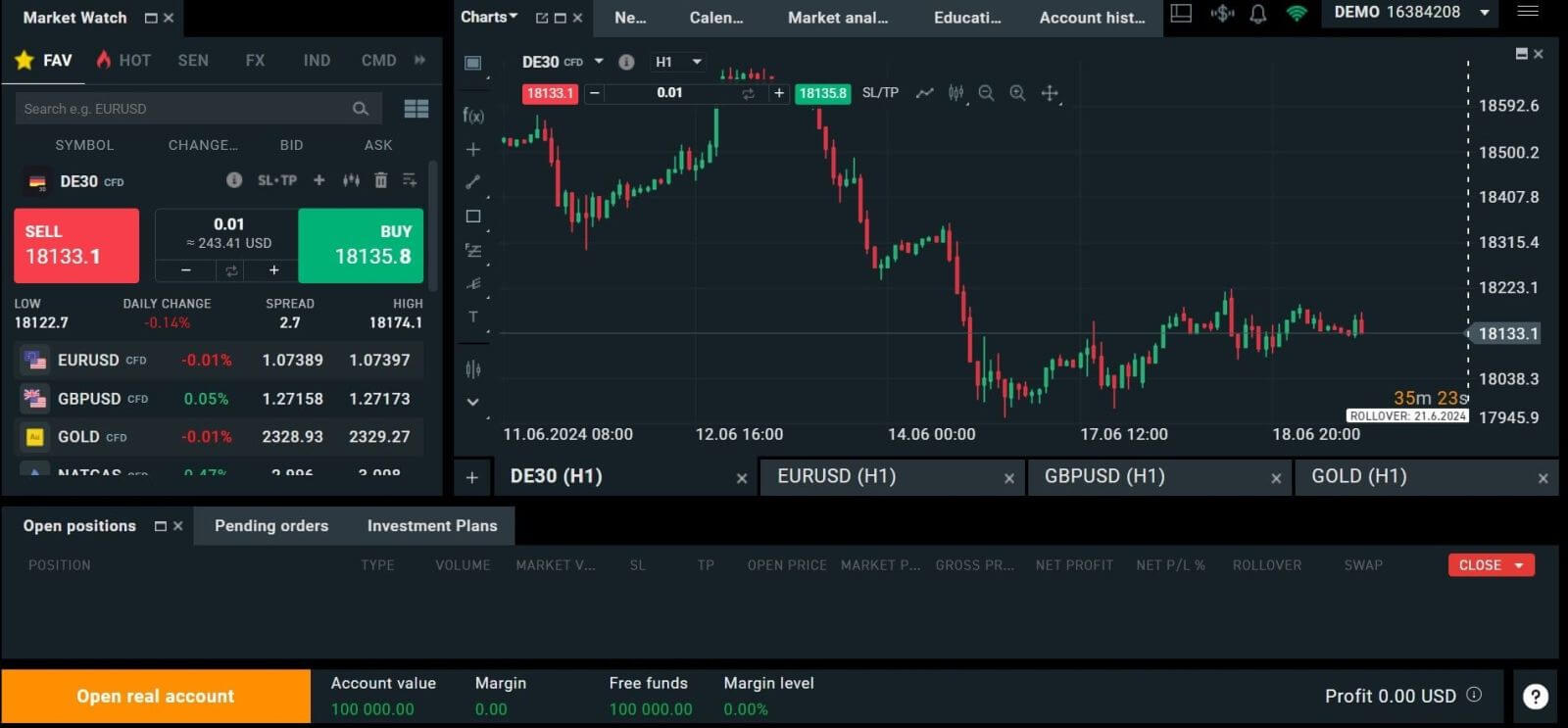 How to Open a Demo Account on XTB