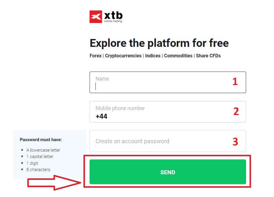 How to Register and start Trading with a Demo Account in XTB