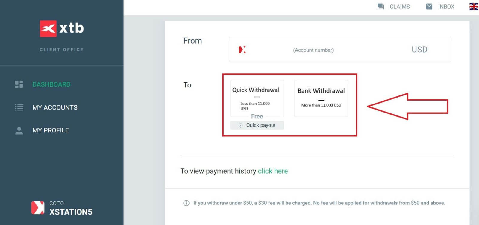 How to Register and Withdraw on XTB