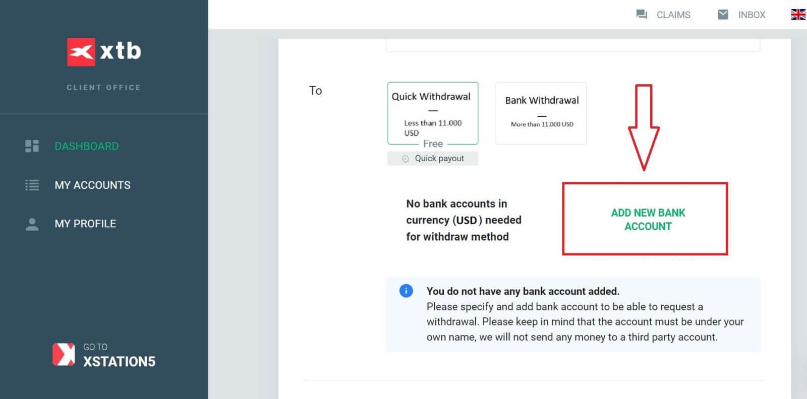 How to Sign in and Withdraw from XTB How to Sign in and Withdraw from XTB